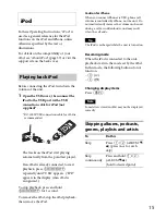 Предварительный просмотр 15 страницы Sony WX-GT90BT Operating Instructions Manual