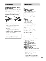 Предварительный просмотр 39 страницы Sony WX-GT90BT Operating Instructions Manual