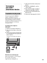 Предварительный просмотр 87 страницы Sony WX-GT90BT Operating Instructions Manual