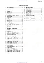 Preview for 3 page of Sony X-JS7 Service Manual