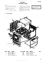 Предварительный просмотр 53 страницы Sony X-JS7 Service Manual