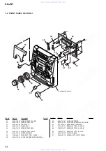 Предварительный просмотр 54 страницы Sony X-JS7 Service Manual