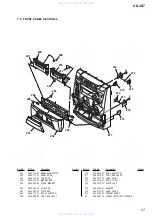 Предварительный просмотр 57 страницы Sony X-JS7 Service Manual