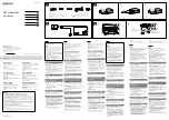 Sony XA-NV300T Instructions preview