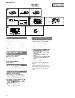 Предварительный просмотр 2 страницы Sony XA-NV300T Service Manual