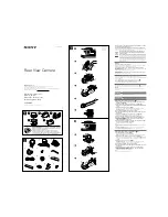 Preview for 1 page of Sony XA-R800C Operating Instructions