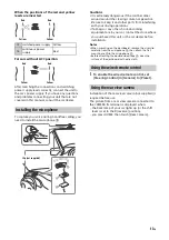 Preview for 13 page of Sony XAV-1550D Operating Instructions Manual