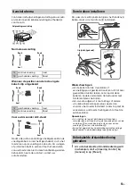 Preview for 69 page of Sony XAV-1550D Operating Instructions Manual