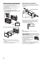 Preview for 84 page of Sony XAV-1550D Operating Instructions Manual