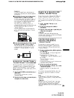 Preview for 87 page of Sony XAV-60 - 6.1 Inch Avc Operating Instructions Manual