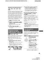 Preview for 93 page of Sony XAV-60 - 6.1 Inch Avc Operating Instructions Manual