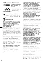 Preview for 8 page of Sony XAV-601BT Operating Instructions Manual