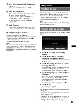 Предварительный просмотр 15 страницы Sony XAV-601BT Operating Instructions Manual