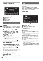 Preview for 18 page of Sony XAV-601BT Operating Instructions Manual