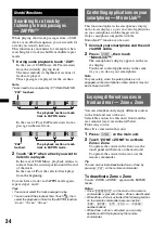 Preview for 34 page of Sony XAV-601BT Operating Instructions Manual