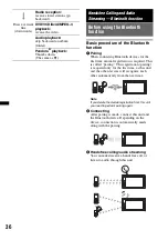 Preview for 36 page of Sony XAV-601BT Operating Instructions Manual