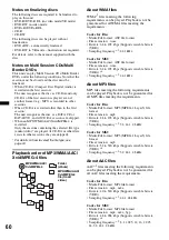 Preview for 60 page of Sony XAV-601BT Operating Instructions Manual