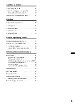 Preview for 151 page of Sony XAV-601BT Operating Instructions Manual