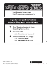 Preview for 224 page of Sony XAV-601BT Operating Instructions Manual