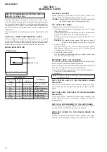 Предварительный просмотр 4 страницы Sony XAV-601BT Service Manual