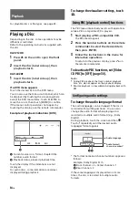 Предварительный просмотр 14 страницы Sony XAV-602BT Operating Instructions Manual