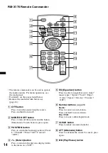 Preview for 14 page of Sony XAV-622 Operating Instructions Manual