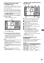 Preview for 31 page of Sony XAV-622 Operating Instructions Manual