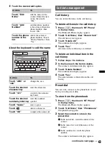 Preview for 43 page of Sony XAV-622 Operating Instructions Manual