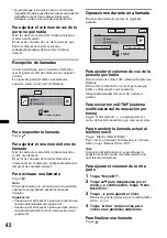 Preview for 116 page of Sony XAV-622 Operating Instructions Manual