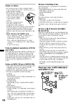 Preview for 56 page of Sony XAV-701BT Operating Instructions Manual