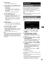 Предварительный просмотр 15 страницы Sony XAV-701HD Operating Instructions Manual