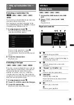 Preview for 25 page of Sony XAV-701HD Operating Instructions Manual