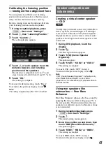 Предварительный просмотр 47 страницы Sony XAV-701HD Operating Instructions Manual