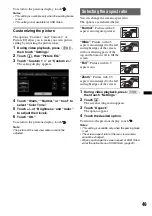 Предварительный просмотр 49 страницы Sony XAV-701HD Operating Instructions Manual