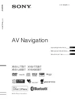 Sony XAV-70BT Operating Instructions Manual preview