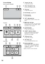 Предварительный просмотр 14 страницы Sony XAV-70BT Operating Instructions Manual