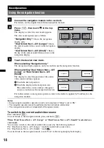 Preview for 18 page of Sony XAV-70BT Operating Instructions Manual