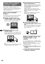 Предварительный просмотр 32 страницы Sony XAV-70BT Operating Instructions Manual