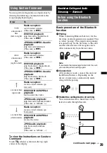 Preview for 39 page of Sony XAV-70BT Operating Instructions Manual