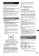 Preview for 197 page of Sony XAV-70BT Operating Instructions Manual