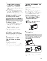 Preview for 9 page of Sony XAV-712HD Operating Instructions Manual