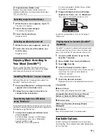 Preview for 17 page of Sony XAV-712HD Operating Instructions Manual