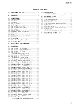 Preview for 3 page of Sony XAV-A1 - Av Center Service Manual