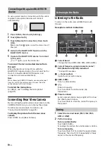 Предварительный просмотр 10 страницы Sony XAV-AX150 Operating Instructions Manual