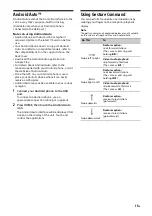 Preview for 15 page of Sony XAV-AX150 Operating Instructions Manual