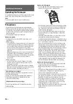 Preview for 18 page of Sony XAV-AX150 Operating Instructions Manual