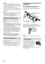 Preview for 28 page of Sony XAV-AX150 Operating Instructions Manual