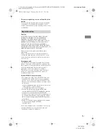 Preview for 3 page of Sony XAV-AX200 Operating Instructions Manual