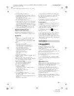 Preview for 57 page of Sony XAV-AX200 Operating Instructions Manual