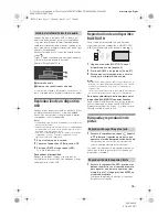 Preview for 81 page of Sony XAV-AX200 Operating Instructions Manual